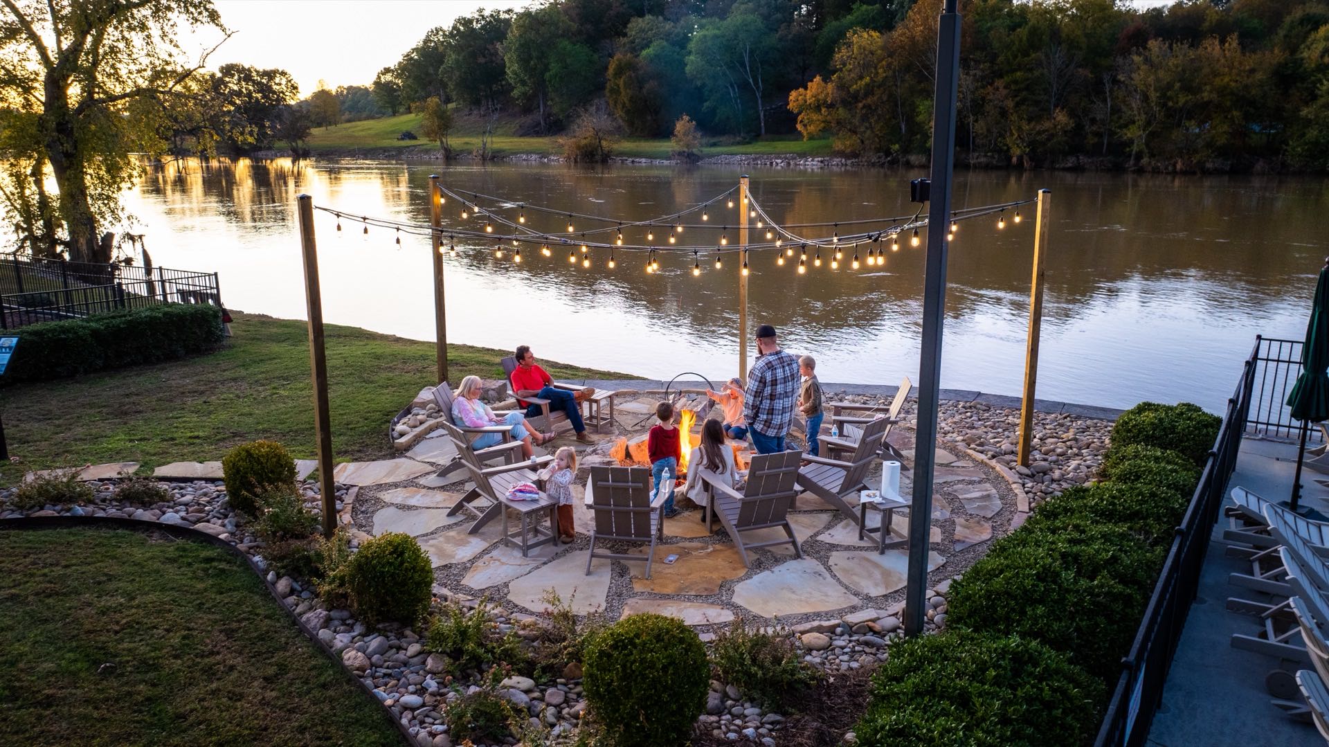 This image is by Two Rivers Landing RV Resort.